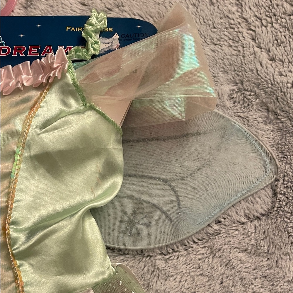 Fairy Costume for Kids - Green and Pink SZ S - Picture 2 of 7